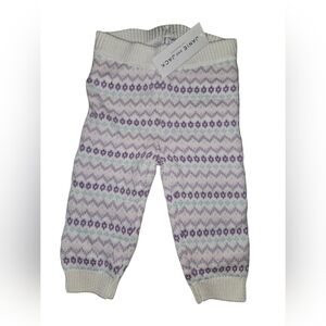 Janie and Jack Infant Sweater Leggings 6-12 Months